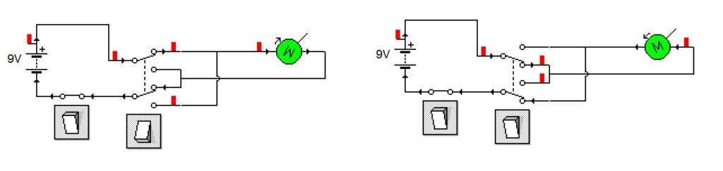 diagrama de un circuito eléctrico cerrado