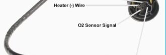 Diagrama sensor de oxigeno 4 cables